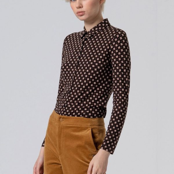 CAMISA ROMBO NEGRO
