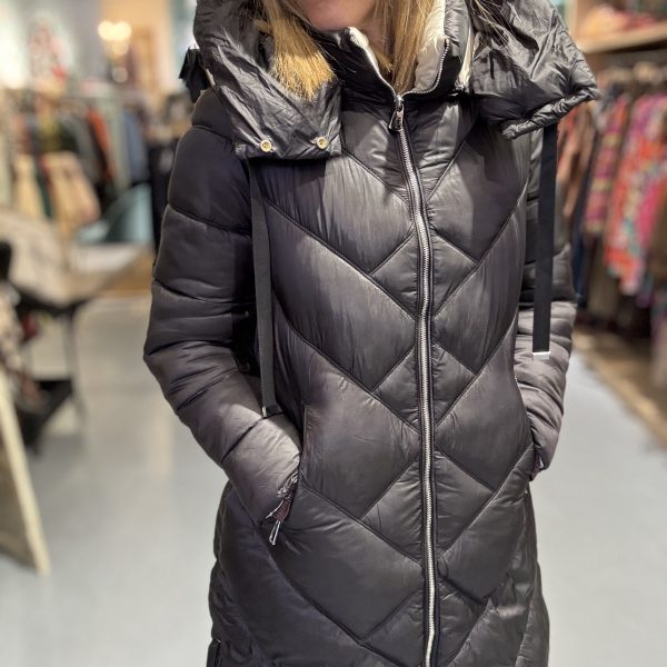 ABRIGO ESTELLA NEGRO