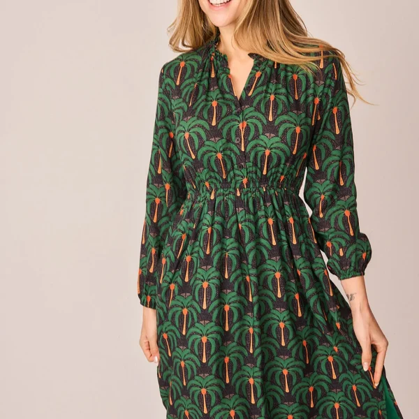 Vestido Largo Selva Negra Palmer