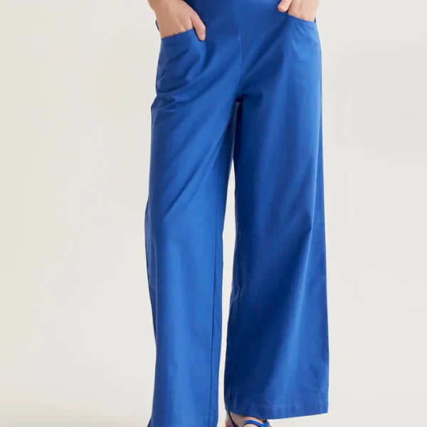 Pantalón 100% algodón azul