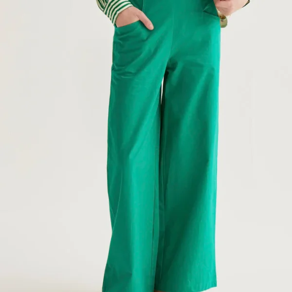 Pantalón 100% algodón verde