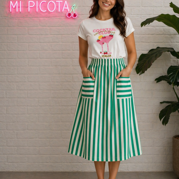 CAMISETA COCKTAIL
